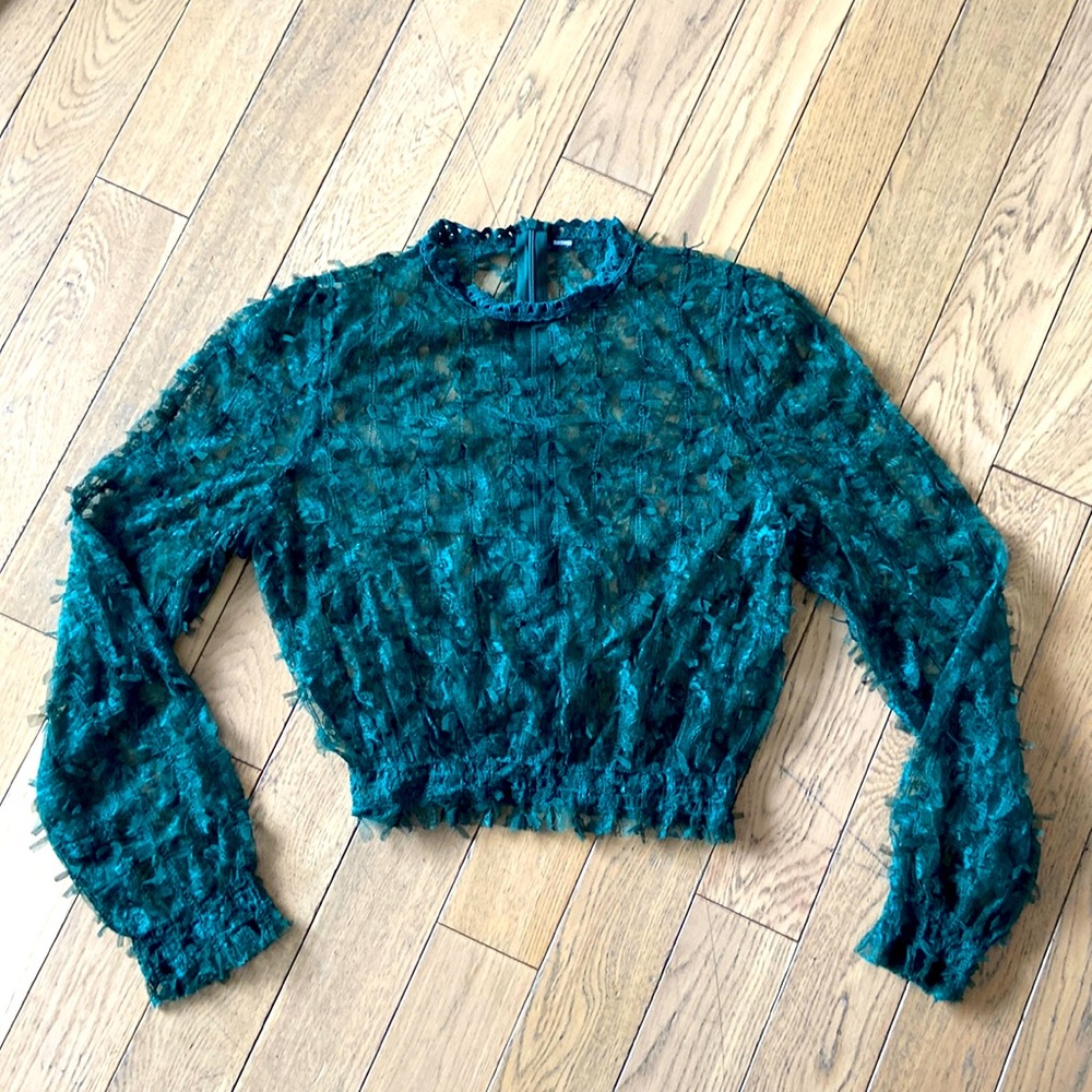Mesh Lace Top